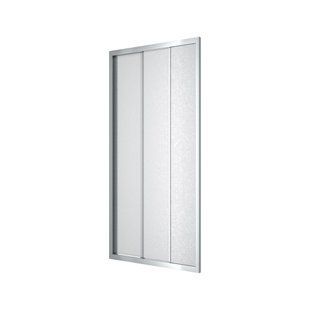 Душові двері Koller Pool Trend трисекційні 900x1900 мм скло grape TT90G, Універсальна, матовий, хром