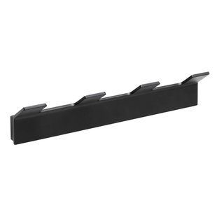 Планка з гачками Bemeta Nero 135105210, Чорний матовий