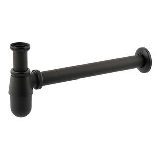 Напівсифон для раковини Champion Siphon-01 без випуску без ревізії 1 1/4'' black AC3573