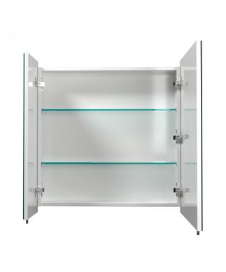 Дзеркальна шафа Мойдодир для ванної кімнати ЗШ-70x70, Білий