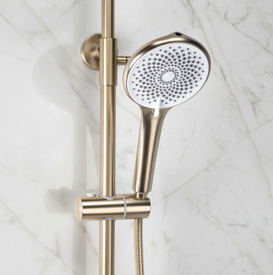 Душевая система Rea Foss Clif brushed gold REA-P3913