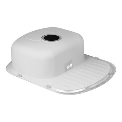 Кухонна мийка Qtap 6349 Micro Decor 0,8 мм (QT6349MICDEC08), Decor