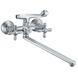 Змішувач для ванни Cron Dominox 140 Euro CR0863, Хром