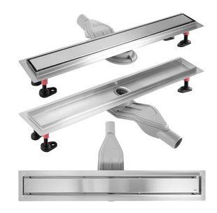 Трап для душу Rea Neox 70 Superflow brushed steel 2в1 REA-G2706