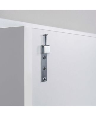 Дзеркальна шафа Мойдодир для ванної кімнати ЗШ-80x70, Білий