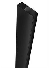 Подовжувальний профіль Rea Molier для кабін/дверей black REA-K6000, Чорний