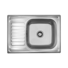Кухонна мийка Kroner KRP Satin-6950 (0,8 мм) CV022780, Satin