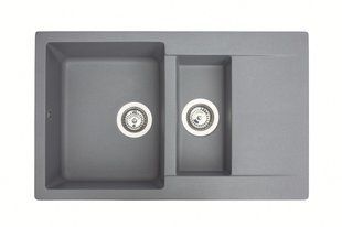 Кухонная мойка гранитная Miraggio LaPas gray 786x489x203 00208006, Серый