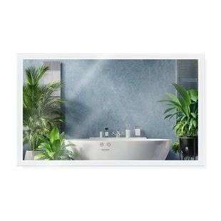 Зеркало Kroner KRP Spiegel HR3-10060 с LED-подсветкой и антизапотеванием CV030038, Белый