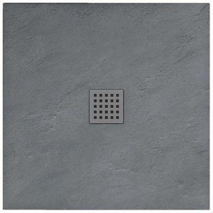 Душевой поддон Rea grey Rock 90x90 REA-K4585, Серый
