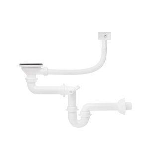 Сифон для кухонної мийки Kroner KRP Siphon - 010 3 1/2"х40 мм CV031203