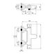 Смеситель для ванны Qtap Inspai-Therm термостатический QTINSCRMT300800 Chrome, Хром