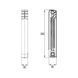Радиатор биметаллический Thermo Alliance Bi-Ferrum 500/80 1,16 кг, Белый