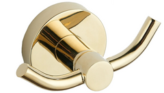 Крючок для полотенец Mexen Remo Gold двойной MEX-70507352-50, Золотой