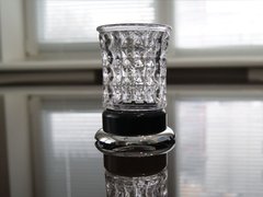 Склянка для зубних щіток Kugu Versace Freestand 250C&B, Чорний