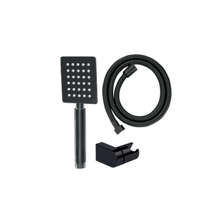 Душовий гарнітур Mixxus Shower SET-02.SUS Black MI6159, Чорний матовий