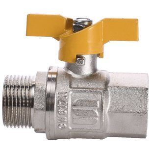 Кран шаровый прямой Selba 1&Prime; НВ ЖБ SL1508