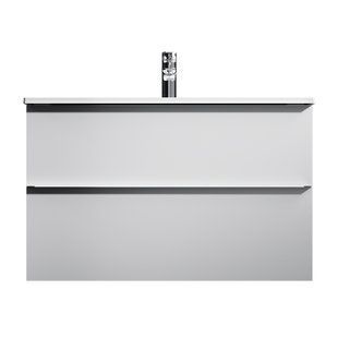 Тумба з умивальником Am.Pm X-Joy S підвісна 100 см 2 ящики білий MTA-FHX1002WG-WCC1002WG, Білий