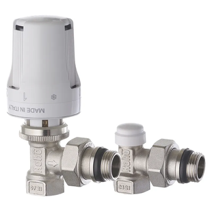Комплект для подключения радиатора Roho R5151-050K - 1/2" угловой (антипротечка) RO0117