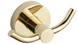 Крючок для полотенец Mexen Remo Gold двойной MEX-70507352-50, Золотой