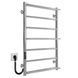 Электрический полотенцесушитель Deffi Ladder П7 500x800 нержавеющая сталь JD03 левое подключение хром C.LK.80.50.7.E.C.L.1