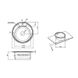 Кухонна мийка Lidz 490-A Satin 0,6 мм (LIDZ490A06SAT160), Satin