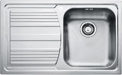 Кухонна мийка Franke Logica line LLL 611-79 ліве крило декор 101.0381.809