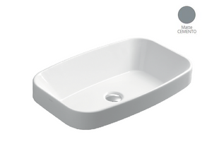 Умивальник  Simas Baden 60x38 BB11 цемент матовий