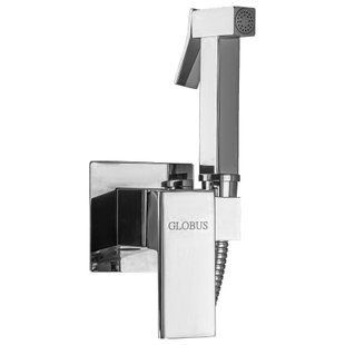 Набор гигиенического душа скрытого монтажа Globus Lux GLN-0-106MIX, Хром