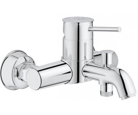 Смеситель для ванны Grohe Bau Classic 32865000, Хром