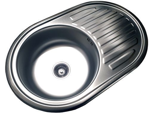 Кухонна мийка Romzha Dana Satin RO47129, Сірий
