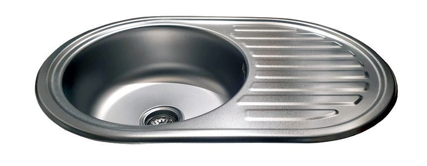 Кухонна мийка Romzha Dana Satin RO47129, Сірий