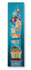 Металлокерамический дизайн-обогреватель UDEN-700 "Марципановый домик", Цветной