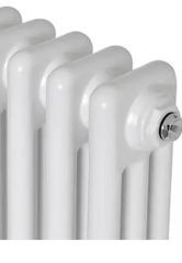 Горизонтальный дизайнерский радиатор отопления Arttidesign Bari II G 13/600 белый матовый, Белый матовый