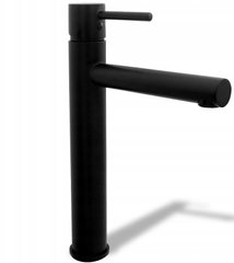 Змішувач для умивальника Rea Tess black високий REA-B0229, Чорний
