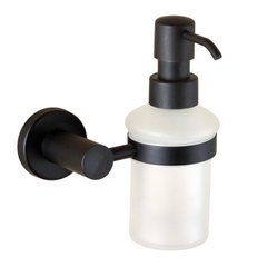 Дозатор жидкого мыла Globus Lux BS8433, Черный матовый