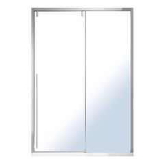 Душевая дверь Volle Aiva 120 см 10-22-686, прозрачный, хром
