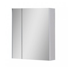 Зеркальный шкаф Юввис Эльба Z-60 400501, Белый, Белый