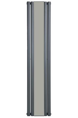 Вертикальный дизайнерский радиатор отопления Arttidesign Rimini II Z 4/1800 серый матовый, Серый