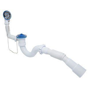 Сифон Waterstal А-40089 для ванни з перел. 1 1/2&Prime;, з гнучкою трубою 000017257