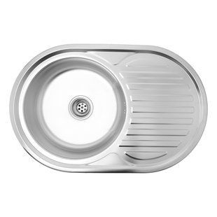 Кухонная мойка Kroner KRP Dekor-7750 (0,6 мм) CV022783, Decor