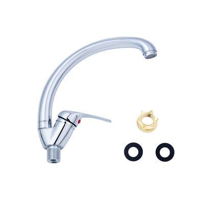 Смеситель для кухни Agua Leon-C031 CV014925, Хром