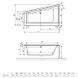 Ванна акрилова Excellent M-Sfera 160x95 ліва WAEX.MSL16WH-BN