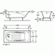 Ванна чугунная Roca Malibu 150x75 A23157000R