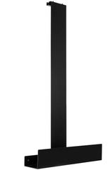 Полка Rea Tori black на душевую стенку REA-85000, Черный матовый