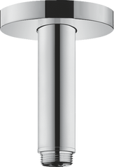 Кронштейн для верхнього душу Hansgrohe зі стелі S 100 мм 27393000, Хром