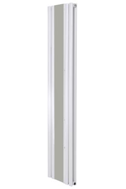 Вертикальный дизайнерский радиатор отопления Arttidesign Rimini II Z 4/1800 белый матовый, Белый матовый
