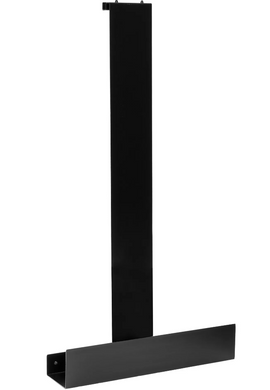 Полка Rea Tori black на душевую стенку REA-85000, Черный матовый