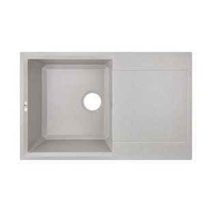 Кухонная мойка Lidz 790x495/230 GRA-09 (LIDZGRA09790495230), Серый