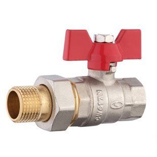 Кран шаровый прямой с американкой Solomon 3/4&Prime; усиленный 0021042